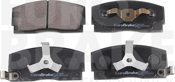 Eurobrake 5502225104 - Kit de plaquettes de frein, frein à disque cwaw.fr