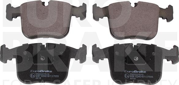 Eurobrake 5502221513 - Kit de plaquettes de frein, frein à disque cwaw.fr