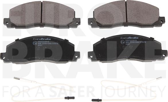 Eurobrake 5502223919 - Kit de plaquettes de frein, frein à disque cwaw.fr