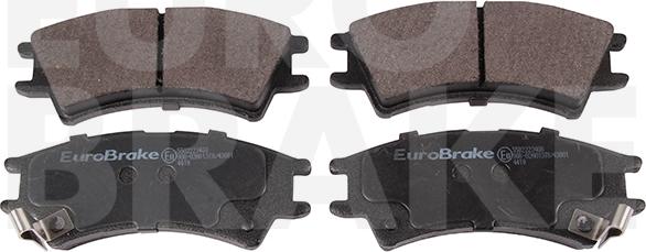 Eurobrake 5502223408 - Kit de plaquettes de frein, frein à disque cwaw.fr