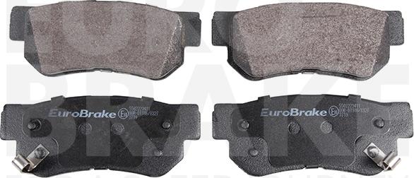 Eurobrake 5502223411 - Kit de plaquettes de frein, frein à disque cwaw.fr