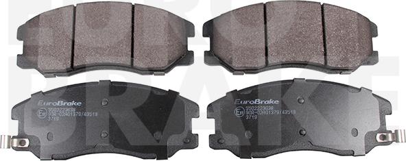 Eurobrake 5502223638 - Kit de plaquettes de frein, frein à disque cwaw.fr