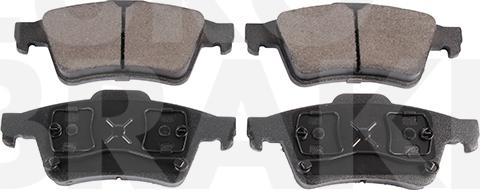 Eurobrake 5502223629 - Kit de plaquettes de frein, frein à disque cwaw.fr