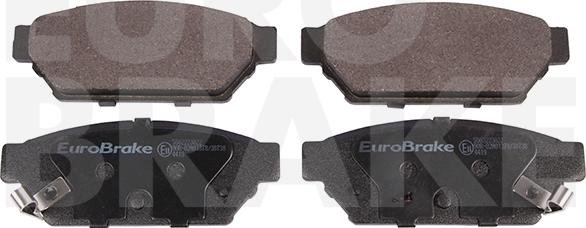 Eurobrake 5502223022 - Kit de plaquettes de frein, frein à disque cwaw.fr