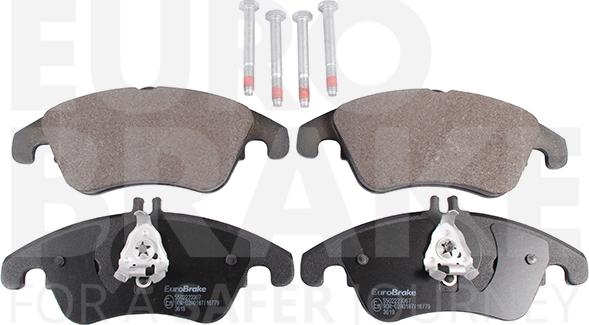 Eurobrake 5502223367 - Kit de plaquettes de frein, frein à disque cwaw.fr