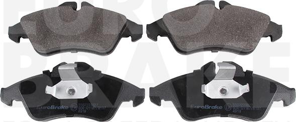 Eurobrake 5502223327 - Kit de plaquettes de frein, frein à disque cwaw.fr