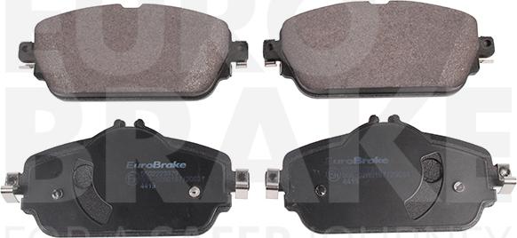 Eurobrake 5502223379 - Kit de plaquettes de frein, frein à disque cwaw.fr