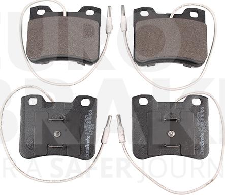 Eurobrake 5502223721 - Kit de plaquettes de frein, frein à disque cwaw.fr