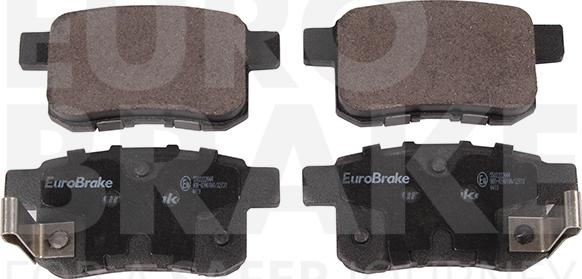 Eurobrake 5502222644 - Kit de plaquettes de frein, frein à disque cwaw.fr