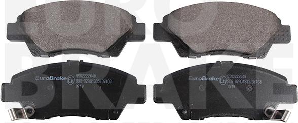 Eurobrake 5502222648 - Kit de plaquettes de frein, frein à disque cwaw.fr