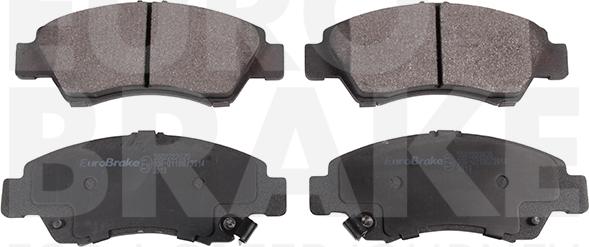 Eurobrake 5502222625 - Kit de plaquettes de frein, frein à disque cwaw.fr