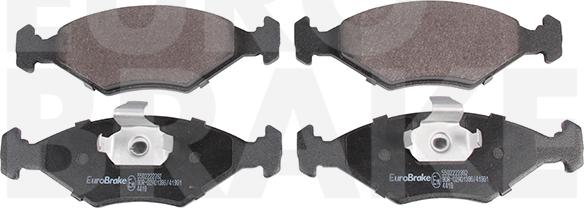 Eurobrake 5502222392 - Kit de plaquettes de frein, frein à disque cwaw.fr