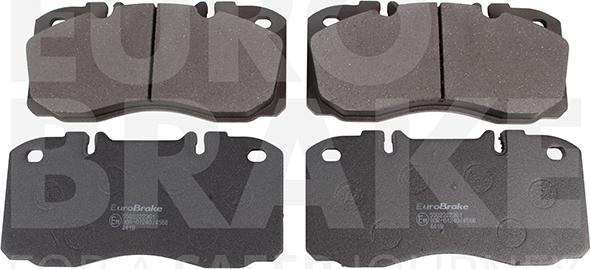 Eurobrake 5502222361 - Kit de plaquettes de frein, frein à disque cwaw.fr