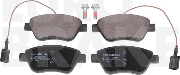 Eurobrake 5502222388 - Kit de plaquettes de frein, frein à disque cwaw.fr