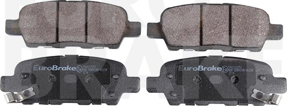 Eurobrake 5502222257 - Kit de plaquettes de frein, frein à disque cwaw.fr