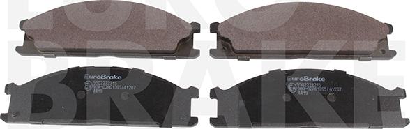 Eurobrake 5502222215 - Kit de plaquettes de frein, frein à disque cwaw.fr