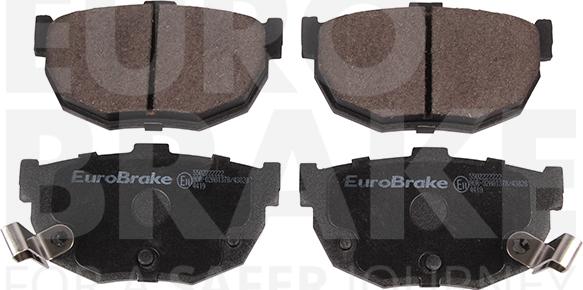 Eurobrake 5502222222 - Kit de plaquettes de frein, frein à disque cwaw.fr