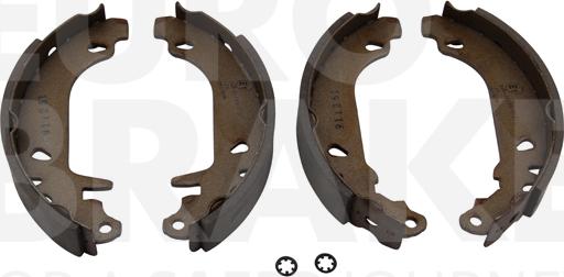 Eurobrake 58492799545 - Jeu de mâchoires de frein cwaw.fr