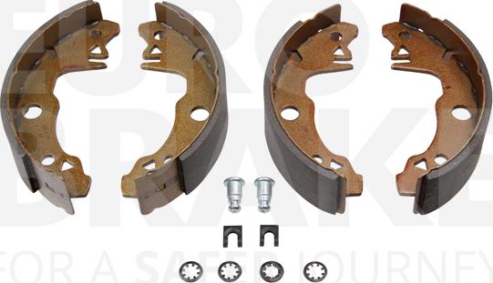 Eurobrake 58492799228 - Jeu de mâchoires de frein, frein de stationnement cwaw.fr