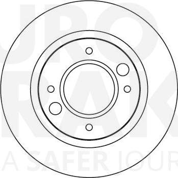 Eurobrake 5815209907 - Disque de frein cwaw.fr