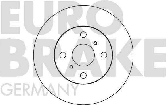 Eurobrake 5815204515 - Disque de frein cwaw.fr