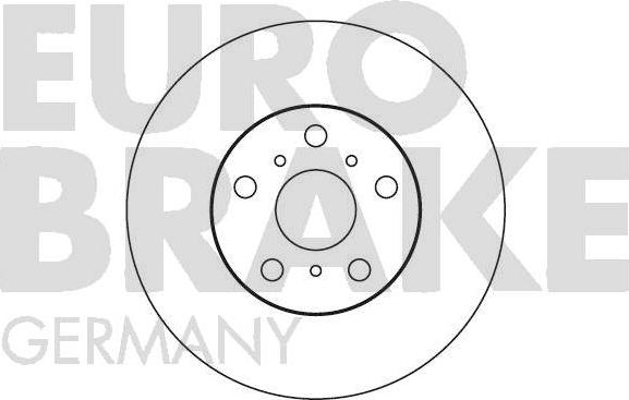 Eurobrake 5815204534 - Disque de frein cwaw.fr