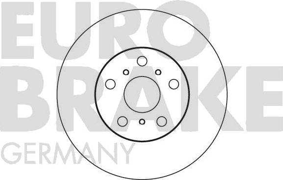 Eurobrake 5815204538 - Disque de frein cwaw.fr