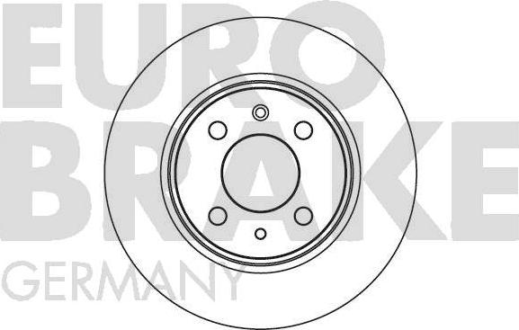 Eurobrake 5815204105 - Disque de frein cwaw.fr