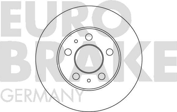 Eurobrake 5815204806 - Disque de frein cwaw.fr