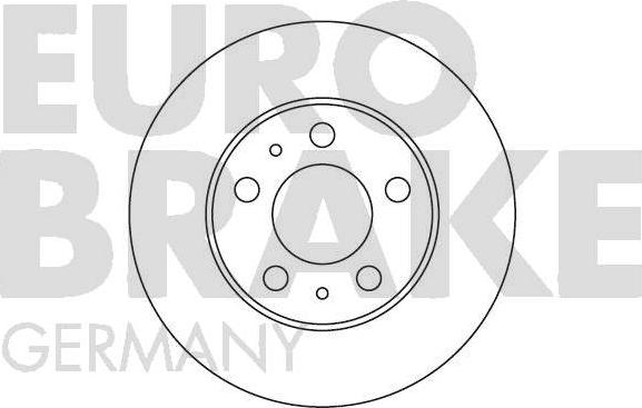 Eurobrake 5815204810 - Disque de frein cwaw.fr