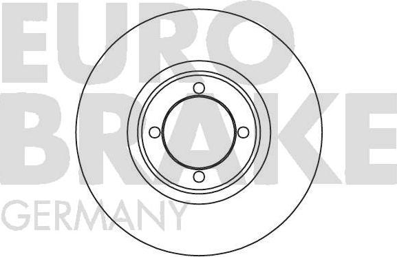 Eurobrake 5815204811 - Disque de frein cwaw.fr