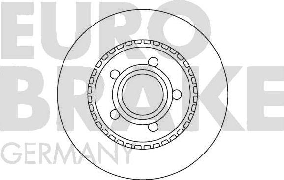 Eurobrake 5815204752 - Disque de frein cwaw.fr