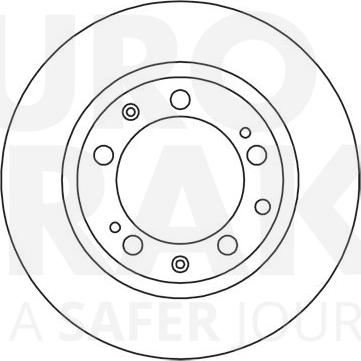 Eurobrake 5815205601 - Disque de frein cwaw.fr