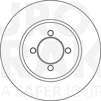 Eurobrake 5815201904 - Disque de frein cwaw.fr