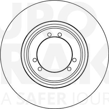 Eurobrake 5815201905 - Disque de frein cwaw.fr