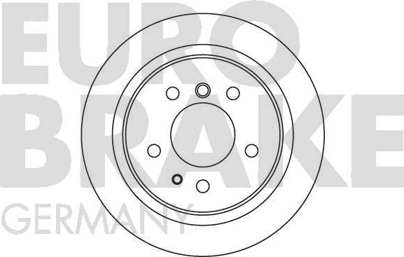 Eurobrake 5815201529 - Disque de frein cwaw.fr