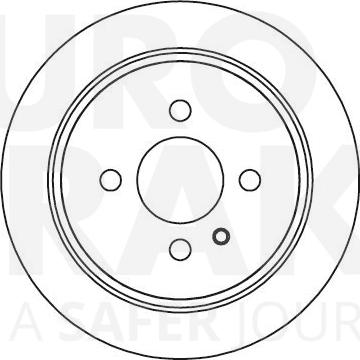 Eurobrake 5815201573 - Disque de frein cwaw.fr