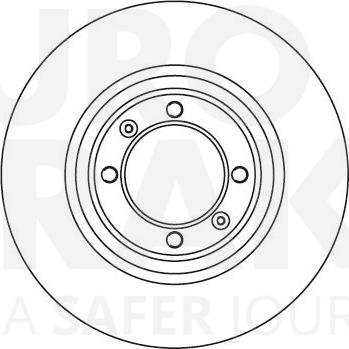 Eurobrake 5815201003 - Disque de frein cwaw.fr