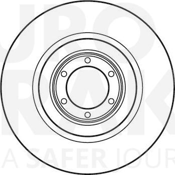 Eurobrake 5815201010 - Disque de frein cwaw.fr