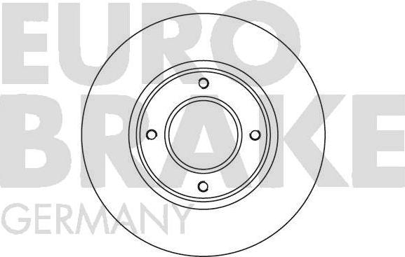 Eurobrake 5815201215 - Disque de frein cwaw.fr