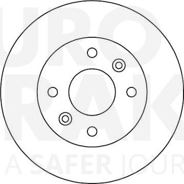 Eurobrake 5815203949 - Disque de frein cwaw.fr