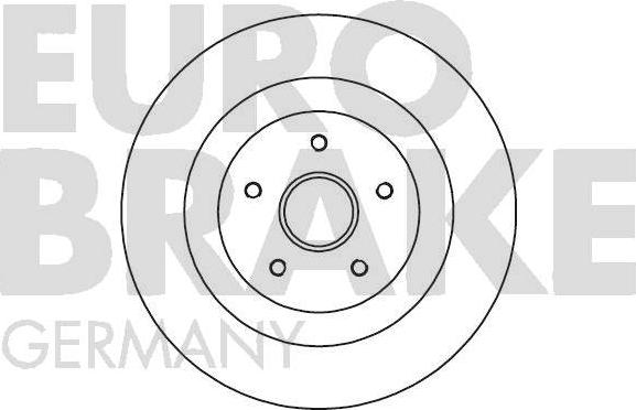 Eurobrake 5815203952 - Disque de frein cwaw.fr