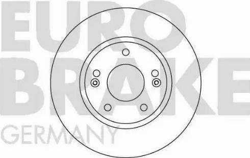 Eurobrake 5815203421 - Disque de frein cwaw.fr