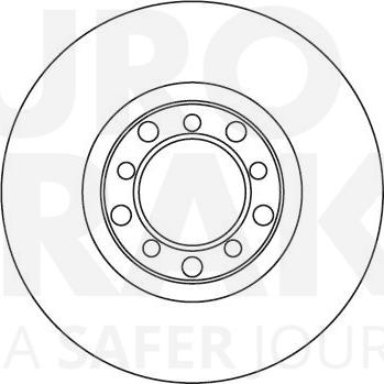 Eurobrake 5815203323 - Disque de frein cwaw.fr