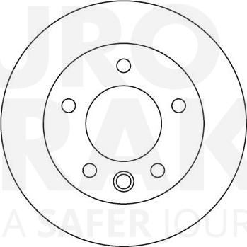 Eurobrake 5815203377 - Disque de frein cwaw.fr