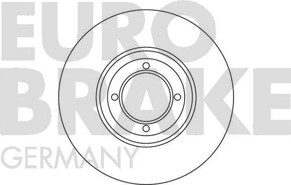 Eurobrake 5815203713 - Disque de frein cwaw.fr