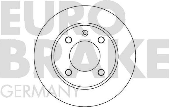 Eurobrake 5815202525 - Disque de frein cwaw.fr