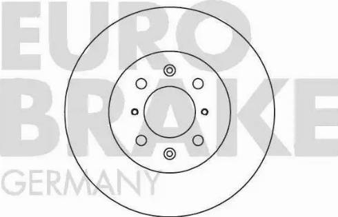 Eurobrake 5815202648 - Disque de frein cwaw.fr