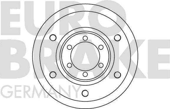 Eurobrake 5815202339 - Disque de frein cwaw.fr