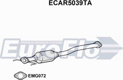 EuroFlo ECAR5039TA - Catalyseur cwaw.fr